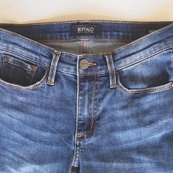 Buffalo David Bitton Faith Straight Stretch Midrise Jean - Picture 3 of 11